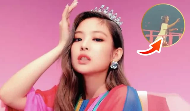 BLACKPINK Jennie 因其令人驚嘆的毛絨玩具投擲技巧而走紅——必看