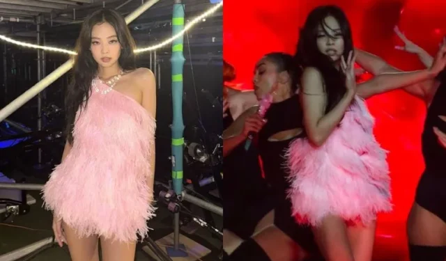 Jennie do Blackpink exibe seus visuais sexy exclusivos