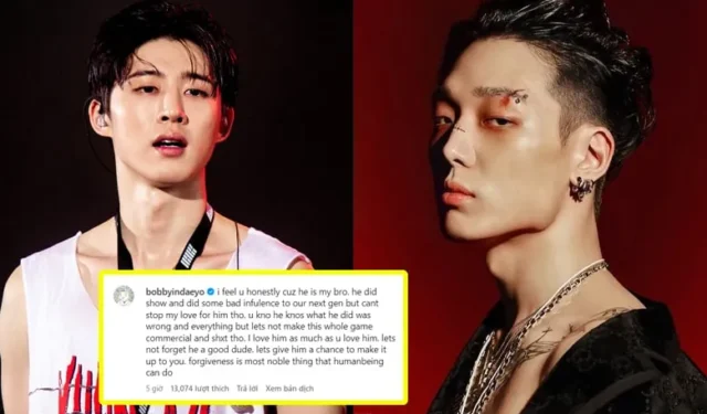 iKON Bobby “BI = Mio fratello, diamogli la possibilità di farsi perdonare”