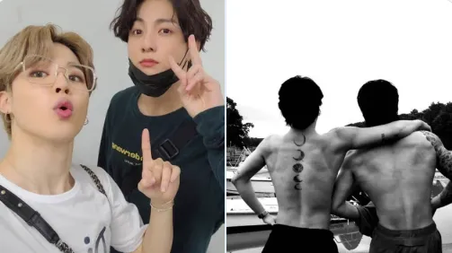 Jimin e Jungkook do BTS exibem músculos das costas na comemoração de aniversário