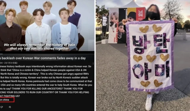 El club de fans “ARMY” de BTS toma la iniciativa para corregir las distorsiones de la historia coreana