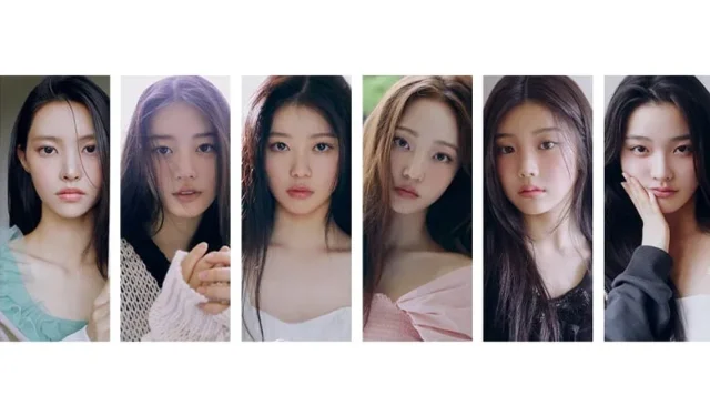 HYBEs Rookie-Girlgroup I’LL-IT veröffentlicht Profilbilder von 6 Mitgliedern in 6 verschiedenen Farben