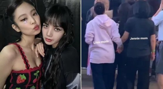 Les internautes K réagissent à la photo de la mère de Jennie et de la mère de Lisa ensemble sur la scène Coachella de BLACKPINK