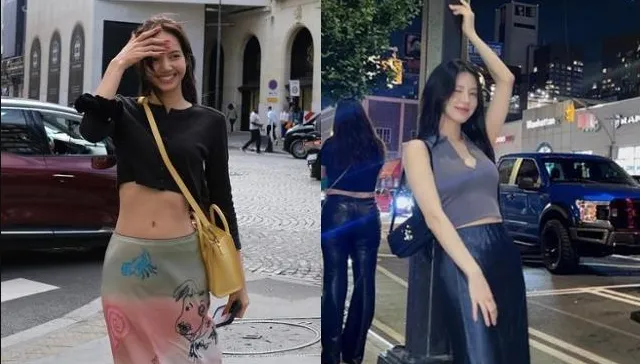 Jennie e Lisa aderem à tendência: ‘saias deslizantes’ dominam a temporada outono/inverno