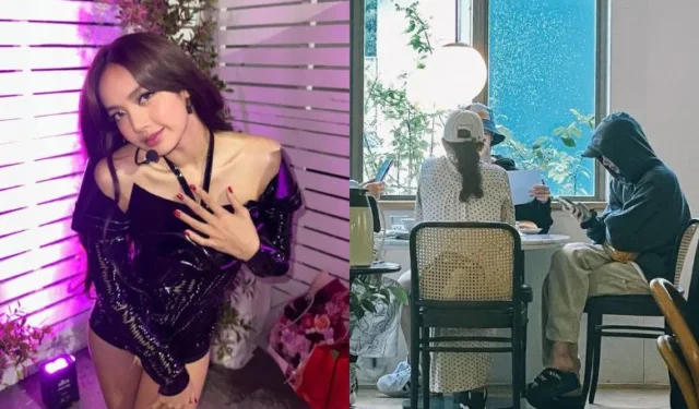 Lisa von BLACKPINK und Pharita von BABYMONSTER zusammen mit ihren Müttern in einem Restaurant gesichtet 