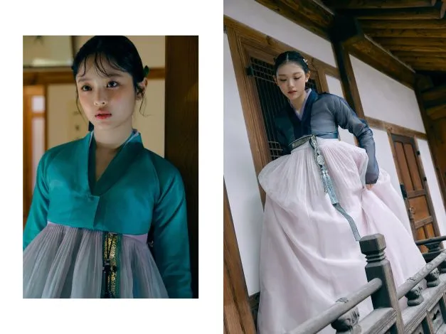 newjeans hanbok