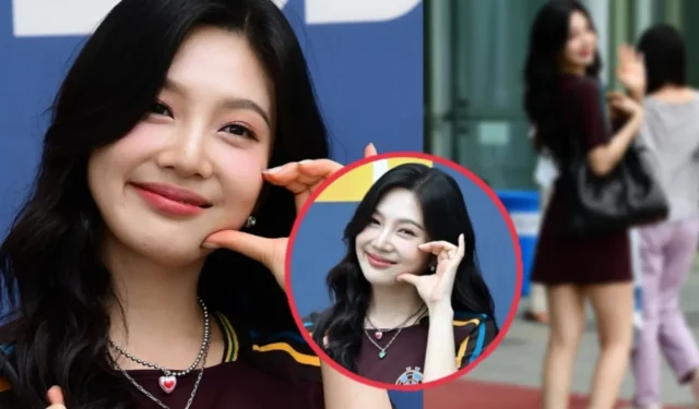 Red Velvet Joy 穿著 60 美元的連衣裙散發出“昂貴”光環，證明她是“時尚女王”