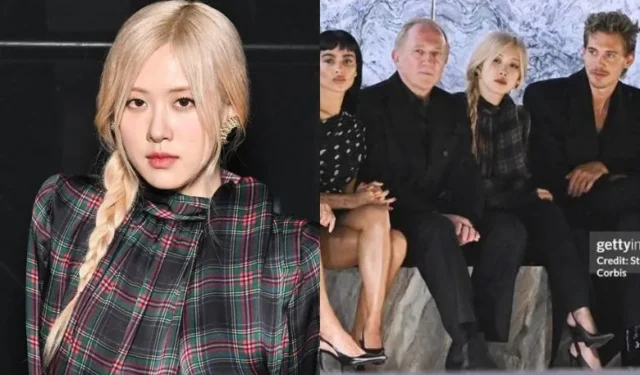 BLACKPINK Rosé 在 Saint Laurent 秀上搶盡風頭，與 Hailey Bieber 和 Kate Moss 並肩亮相