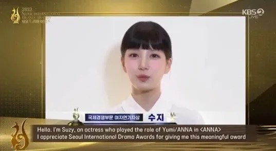 Suzy vince la migliore attrice per “Anna” ai 18esimi Seoul Drama Awards