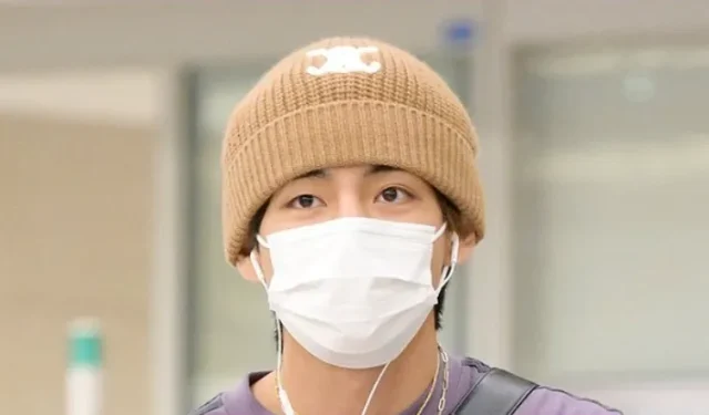 BTS V queda con la cara roja por un percance imprevisto en su llegada al aeropuerto de Incheon: esto es lo que sucedió