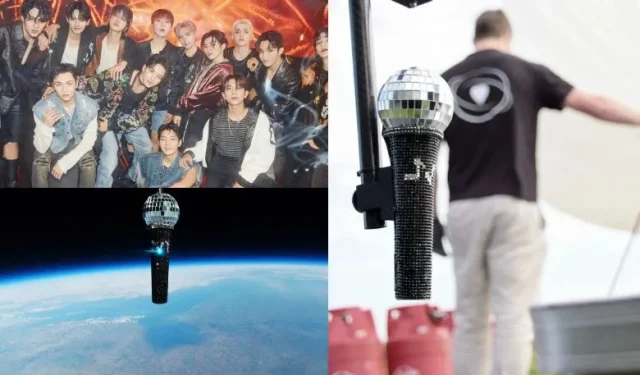 K-netizens ficam surpresos ao ver DEZESSETE enviando um microfone para o espaço para filmagem de MV