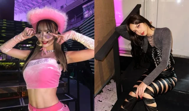 CES 8 idoles de la K-pop sont toujours comparées les unes aux autres : TWICE Momo & BLACKPINK Lisa, plus encore !