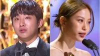Hong Xa-bin und Go Min-si wurden als bester neuer Schauspieler & Schauspielerin bei den 44. Blue Dragon Film Awards