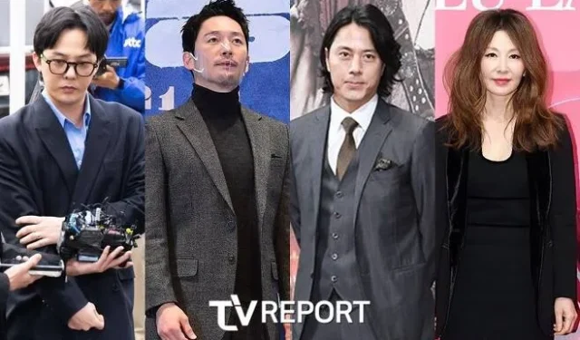 Gwiazdy, które dobrowolnie biorą udział w dochodzeniach policyjnych: G-Dragon, Jang Hyuk, Han Jae-suk i Lee Mi-sook