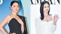 O confronto entre celebridades femininas da moda desta semana: os triunfos da elegância de Lee Young-ae