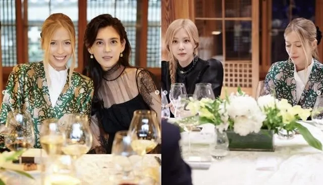 K-Netizens diskutieren über süße Interaktionen zwischen dem Rosé von BLACKPINK und der Tochter und Schwester des Samsung-Präsidenten