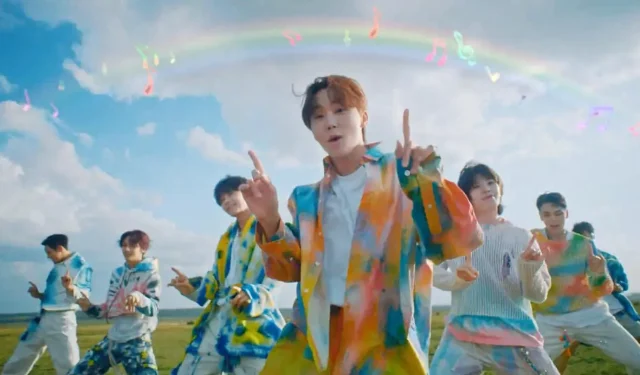 “LGBT Rainbow” removido do MV “God of Music” do SEVENTEEN na Rússia 