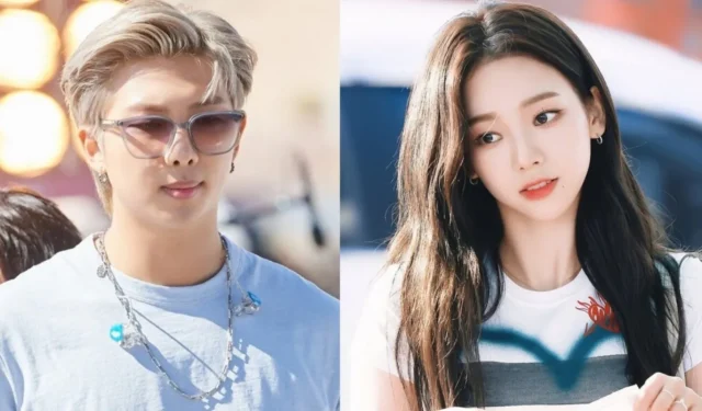 aespa Karina prise dans une rumeur de rencontre avec BTS RM suite à CES « preuves » — MYs, ARMYs React