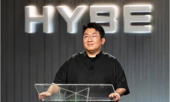 Estabelecimento da HYBE América Latina “Bang Si-hyuk, expanda ventiladores de luz”