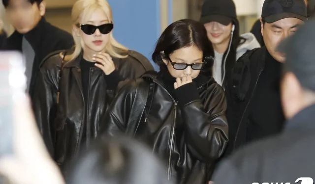 Il rosé delle BLACKPINK protegge Jennie all’aeroporto, Lisa non è ancora in Corea 