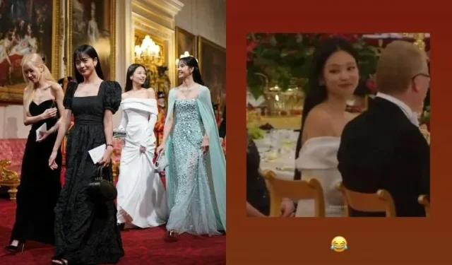 Jennie reacciona al meme viral de BLACKPINK en Palace Banquet