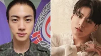 A reação engraçada de Jin do “primeiro soldado militar do BTS” à carta de Jungkook sobre seu próximo alistamento