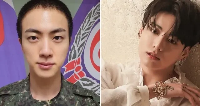 A reação engraçada de Jin do “primeiro soldado militar do BTS” à carta de Jungkook sobre seu próximo alistamento