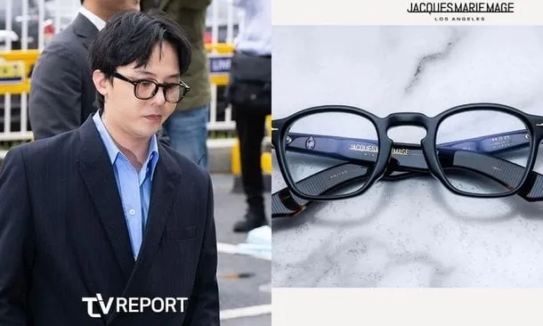 G-Dragon « Fashionista » assiste à une enquête policière avec des lunettes d’une valeur de 1,27 million de wons