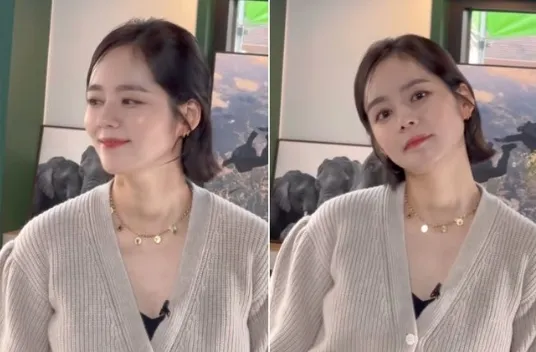 O visual de Han Ga-in com cabelo curto impressiona os internautas: “Ela é 50.000 vezes mais bonita pessoalmente”