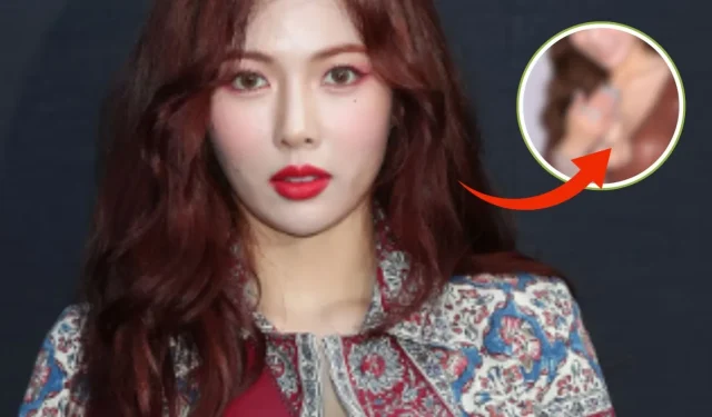 HyunA incendeia o tapete vermelho com um visual ousado de ‘sem sutiã’ – imperdível