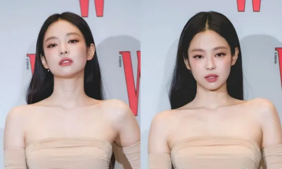 Jennie delle BLACKPINK emana un’aura lussuosa con un elegante stile con spalle scoperte e uno sguardo da gatto timido