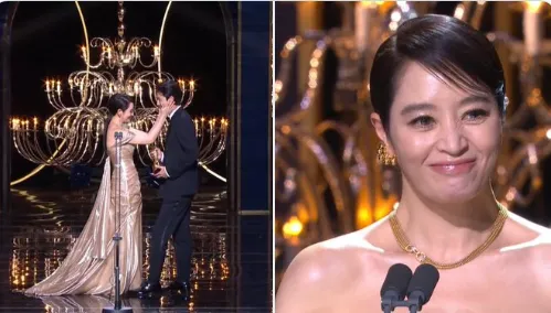 Song Hye-kyo, Han Ji-min e outros mostraram respeito por Kim Hye-soo pela última vez como MC do “Blue Dragon”