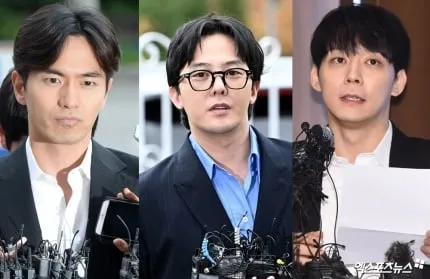 G-Dragon, Lee Jin-wook, Park Yoochun: estrelas controversas com atitude confiante enquanto são investigadas