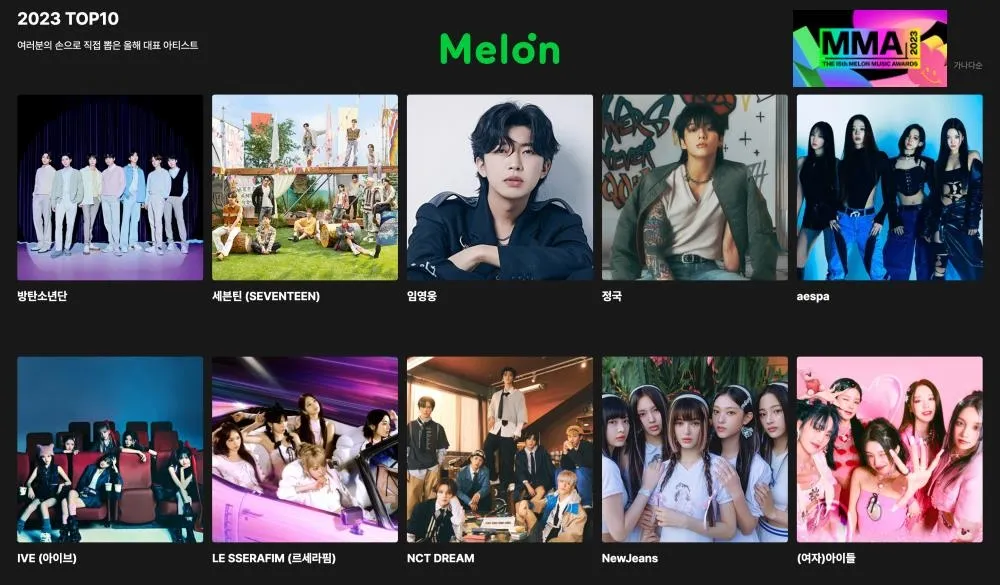 Melon Music Awards 2023 enthüllt Gewinner der Top 10 – Wer war dabei?