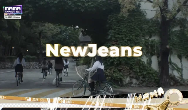 NewJeans 在 2023 年 MAMA AWARDS 頒獎典禮上獲得包括兩項大賞在內的 4 項大獎，成為焦點