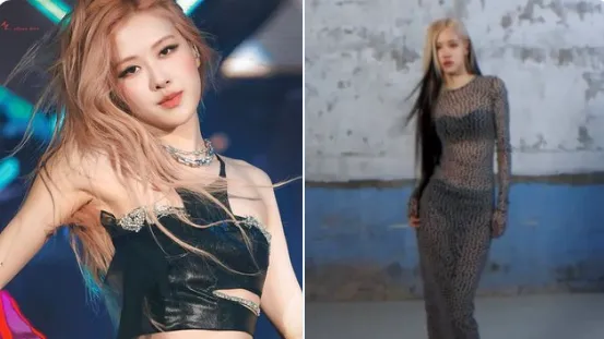 Rosé do BLACKPINK surpreende com vestido transparente provocante