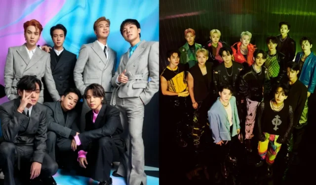 I 5 gruppi di ragazzi K-pop più popolari nel dicembre 2023: BTS, SEVENTEEN e altro!