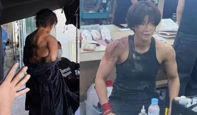 Lee Si-young, 41 ans, montre d’incroyables muscles de ses bras et de son dos