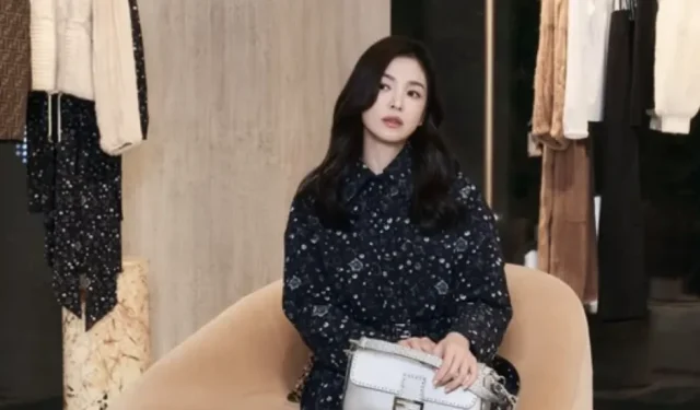 Song Hye-kyo exala aura de deusa como embaixadora da Fendi 