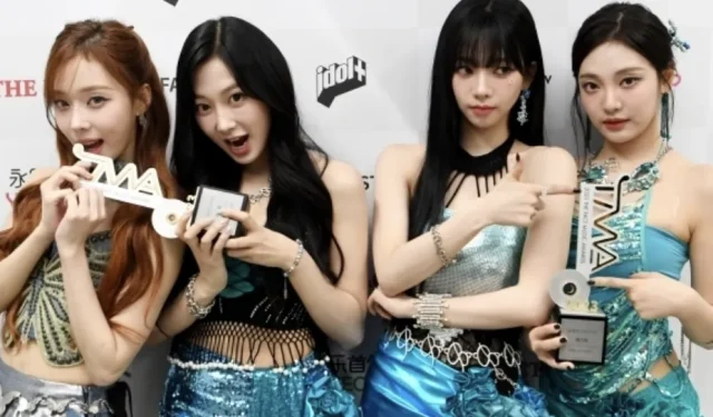 aespa, gruppo rappresentativo di ragazze K-pop a cui hanno prestato attenzione il New York Times e il Financial Times