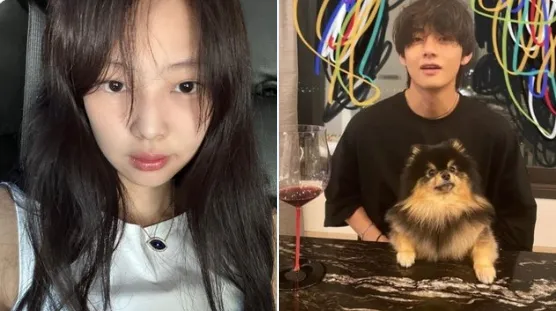 Los internautas descubren que Jennie de BLACKPINK podría haber comido en el lugar de BTS V según una foto que publicó