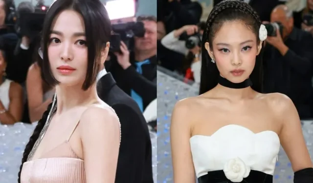 Os internautas acham que é injusto que Jennie e Song Hye-kyo sofram críticas devido a rumores de namoro