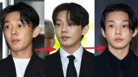 Yoo Ah-in aparece ante el tribunal con apariencia demacrada “Moda totalmente negra esta vez otra vez”