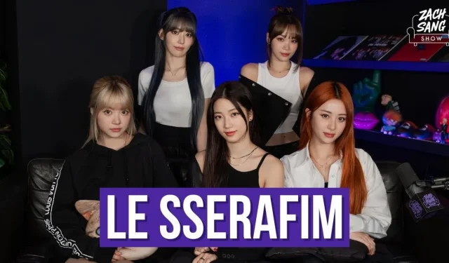 LE SSERAFIM ha detto che essere idol del K-pop “non sembra un lavoro” per loro