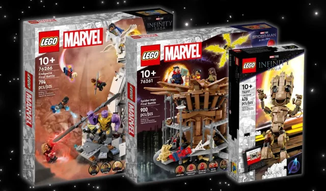 Ahorre hasta $30 en sets LEGO Marvel en Walmart 