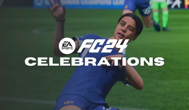 Celebrações do EA FC 24: guia de controles para melhores e melhores jogos novas celebrações