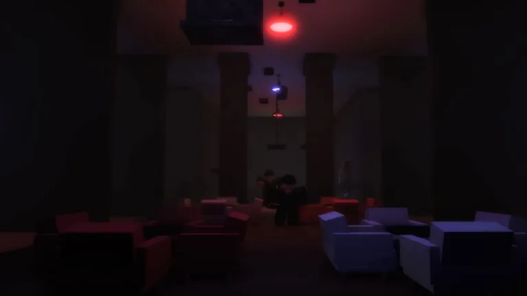 Eines der gruseligen Horrorspiele von Roblox, Alone in a Dark House