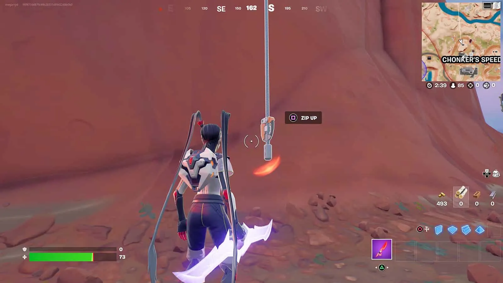 Una ubicación de Ascendente en Fortnite