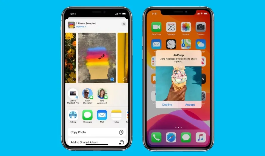 Lanzamiento aéreo de Apple en iPhones