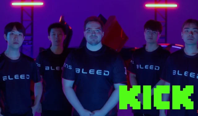 Kick wkracza do branży e-sportu w ramach nowej współpracy z Bleed Esports